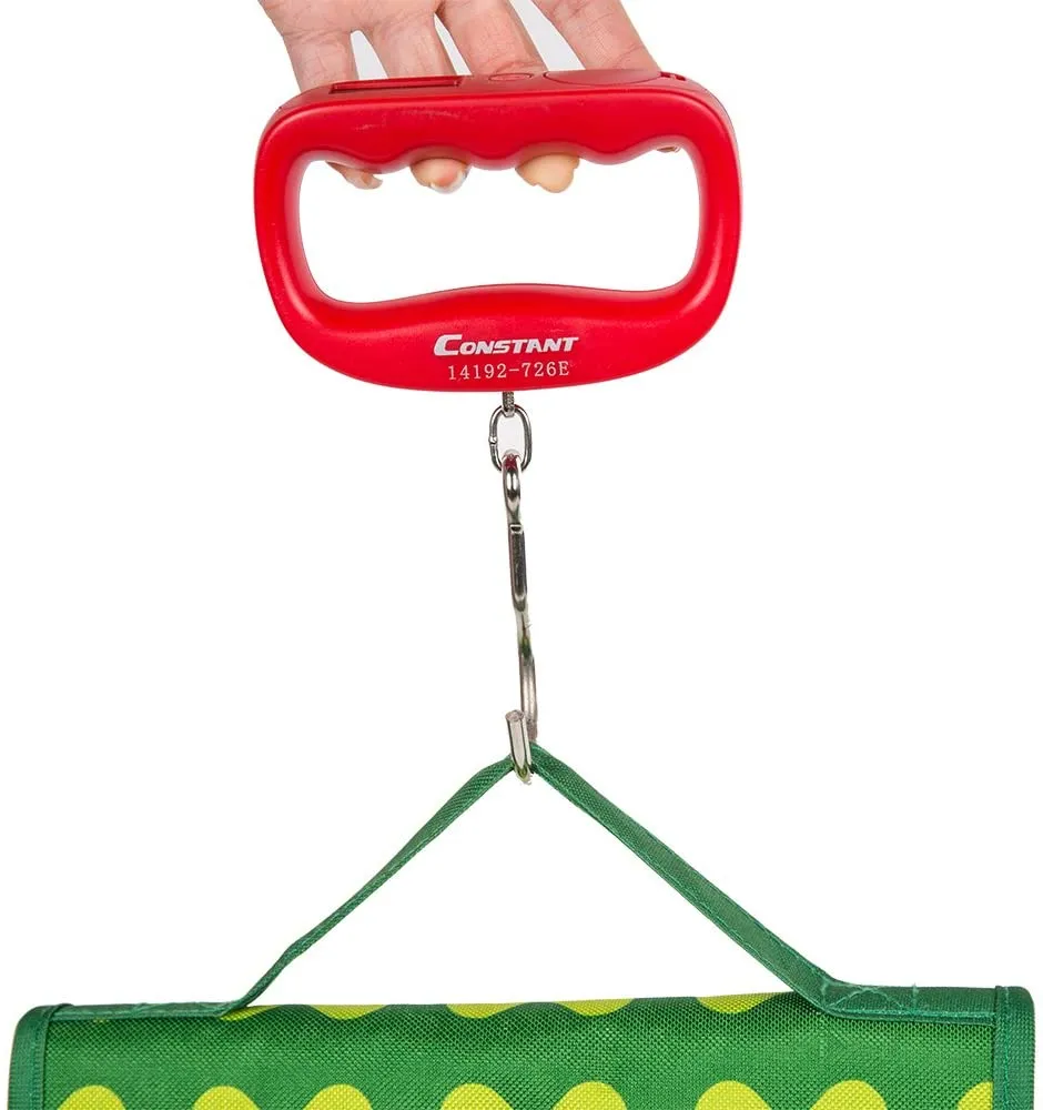 50kg/10g Portable Electronic Hanging Hook Scale with LCD Display