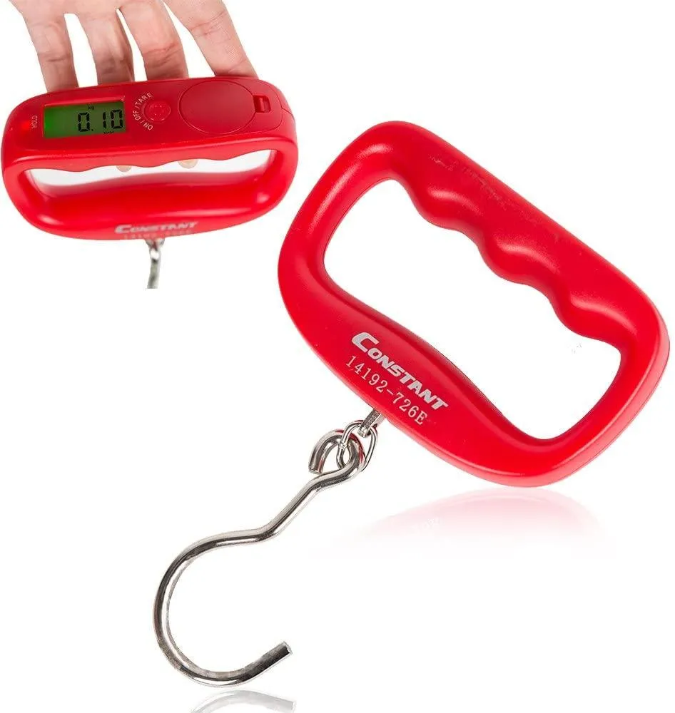 50kg/10g Portable Electronic Hanging Hook Scale with LCD Display