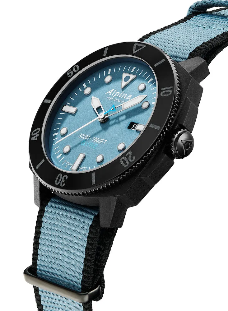 ALP Watch Seastrong Diver Gyre Blue Mens Limited Edition