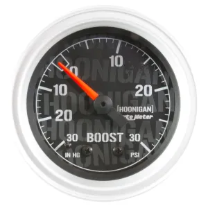 Auto Meter 2-1/16" Vacuum/Boost Gauge - Hoonigan Series