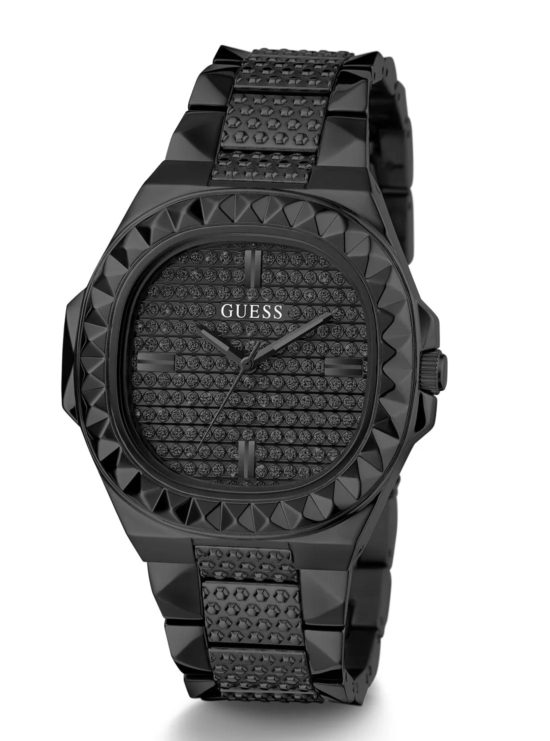 Black Studded Rebel Watch