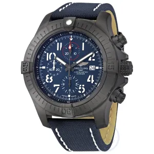 Breitling Super Avenger Chronograph 48 Night Mission Automatic Blue Dial Men's Watch V13375101C1X1