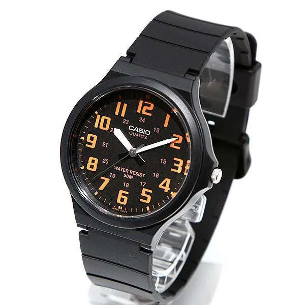 Casio Standard MW-240-4BVDF  Black Resin Strap Unisex Watch