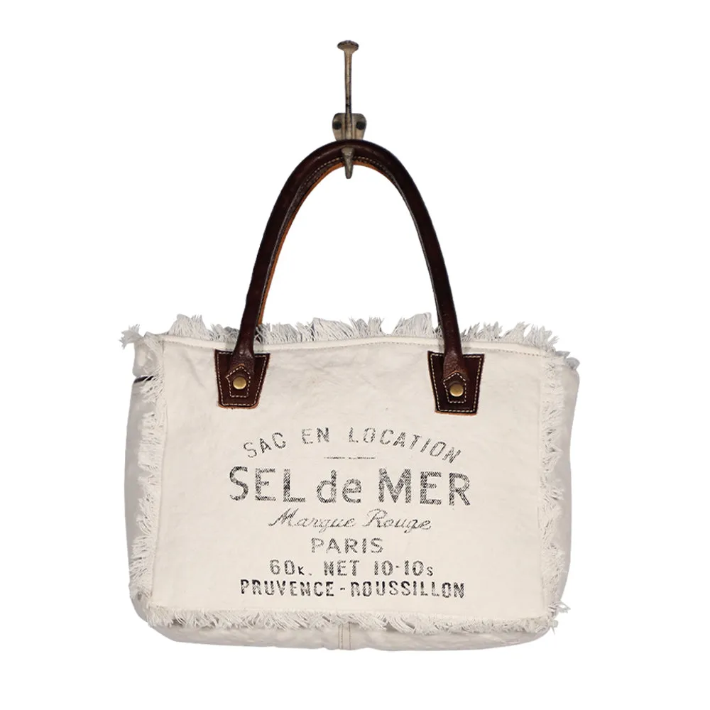 Charming White Small & Crossbody  Bag