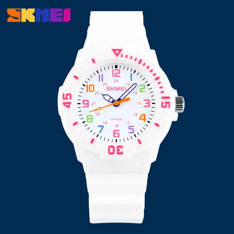 Children Watch Fashion Skmei 1043 Brand Watches Quartz Wristwatches Waterproof Jelly Kids Clock boys girls Students Wristwatch