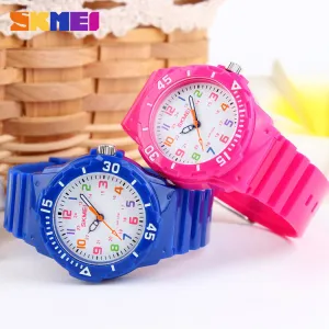 Children Watch Fashion Skmei 1043 Brand Watches Quartz Wristwatches Waterproof Jelly Kids Clock boys girls Students Wristwatch