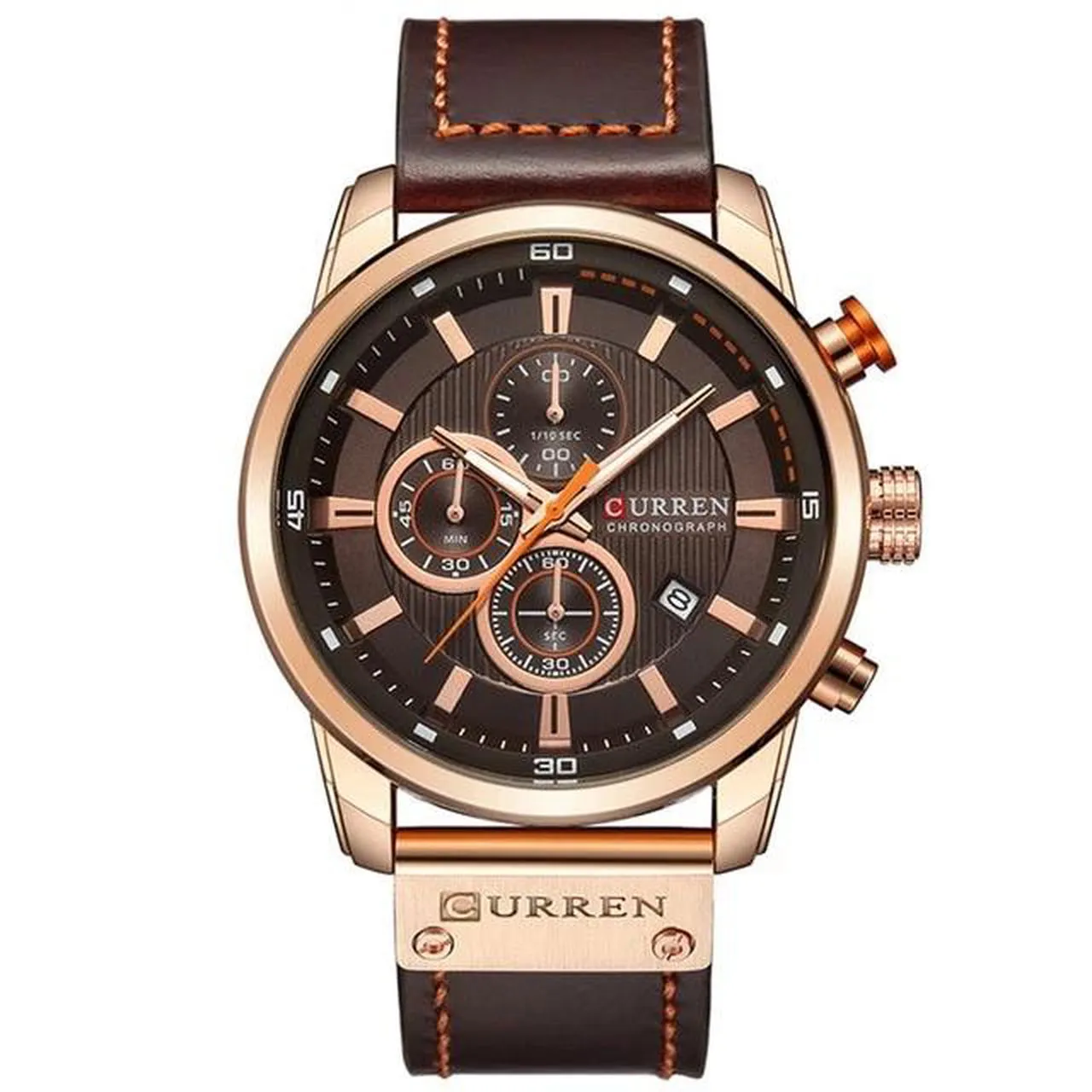 Chronograph Quartz Men's Watch - Sports Military Wristwatches