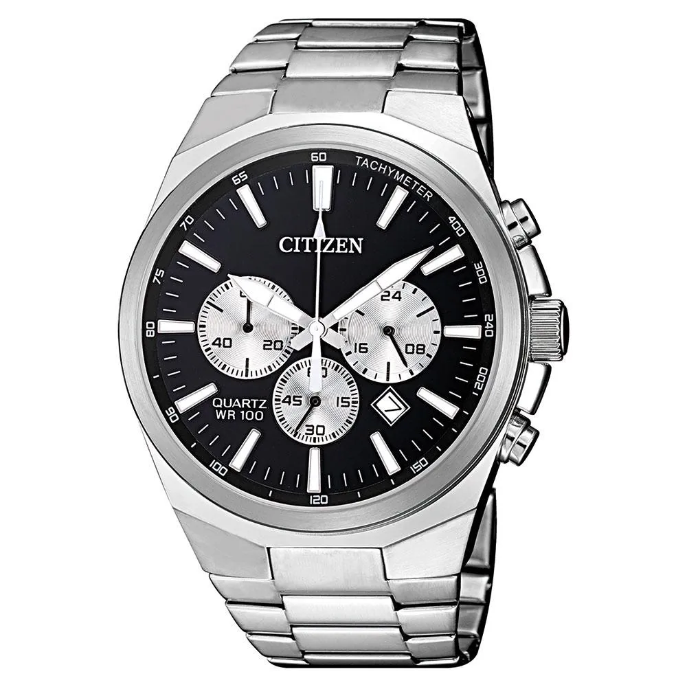 Citizen Gents Multi Function Stainless Steel Quartz Men's Watch - AN8170-59E