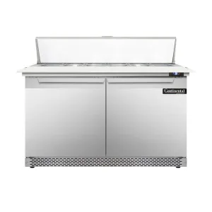 Continental Refrigerator D48N12C-FB 48-inch Sandwich Prep Table