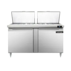 Continental Refrigerator D60N24M 60-inch Mega Top Sandwich Prep Table