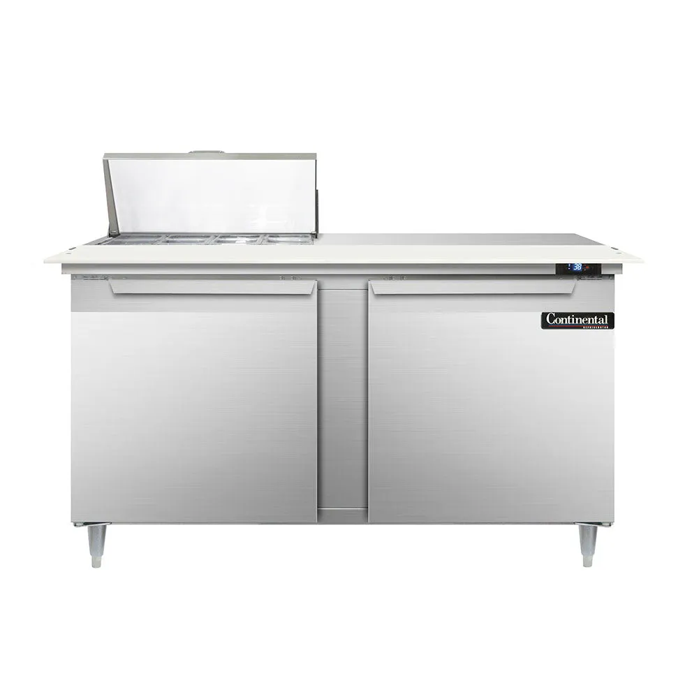 Continental Refrigerator D60N8C 60-inch Sandwich Prep Table