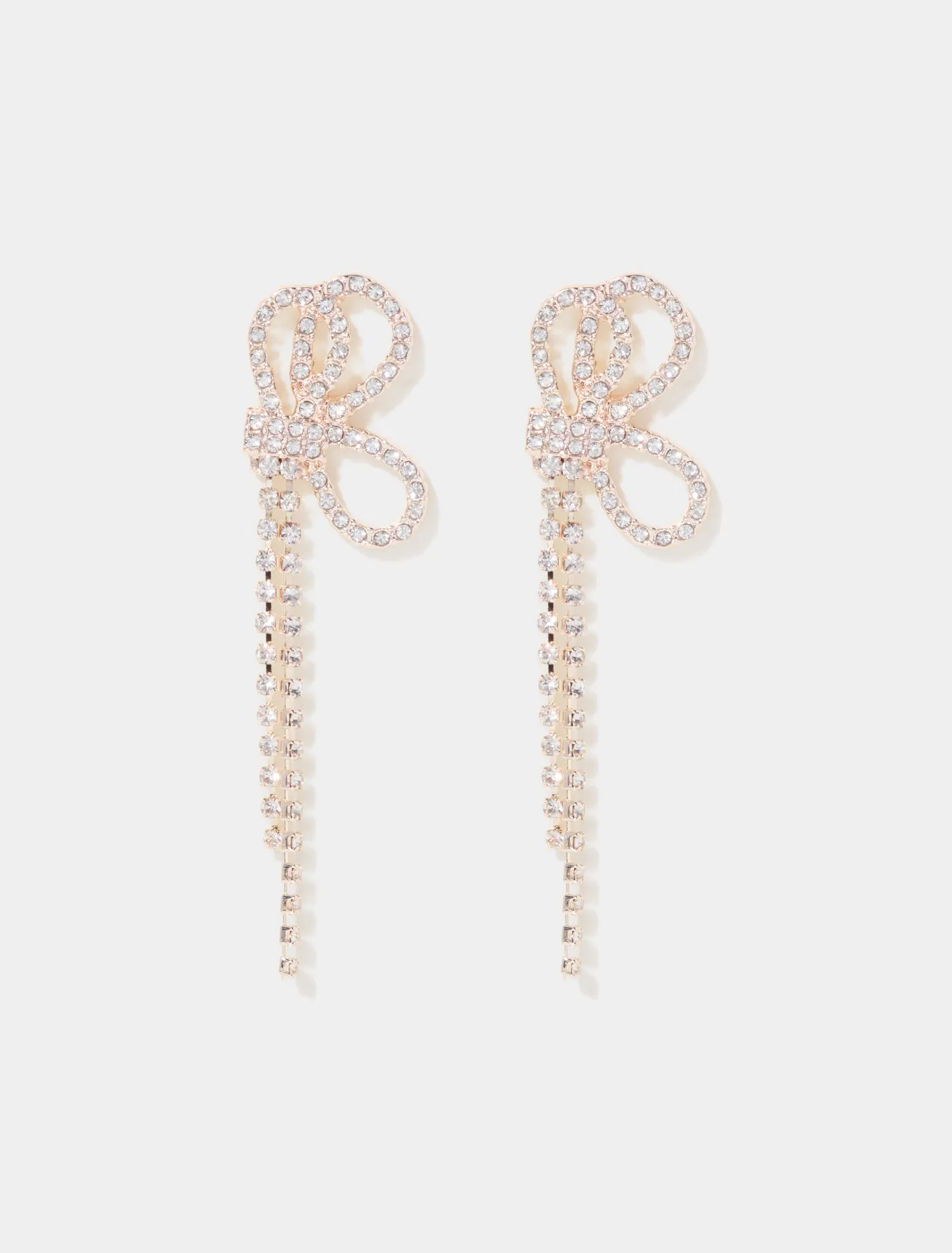 Dakota Dainty Bow Drop Earrings