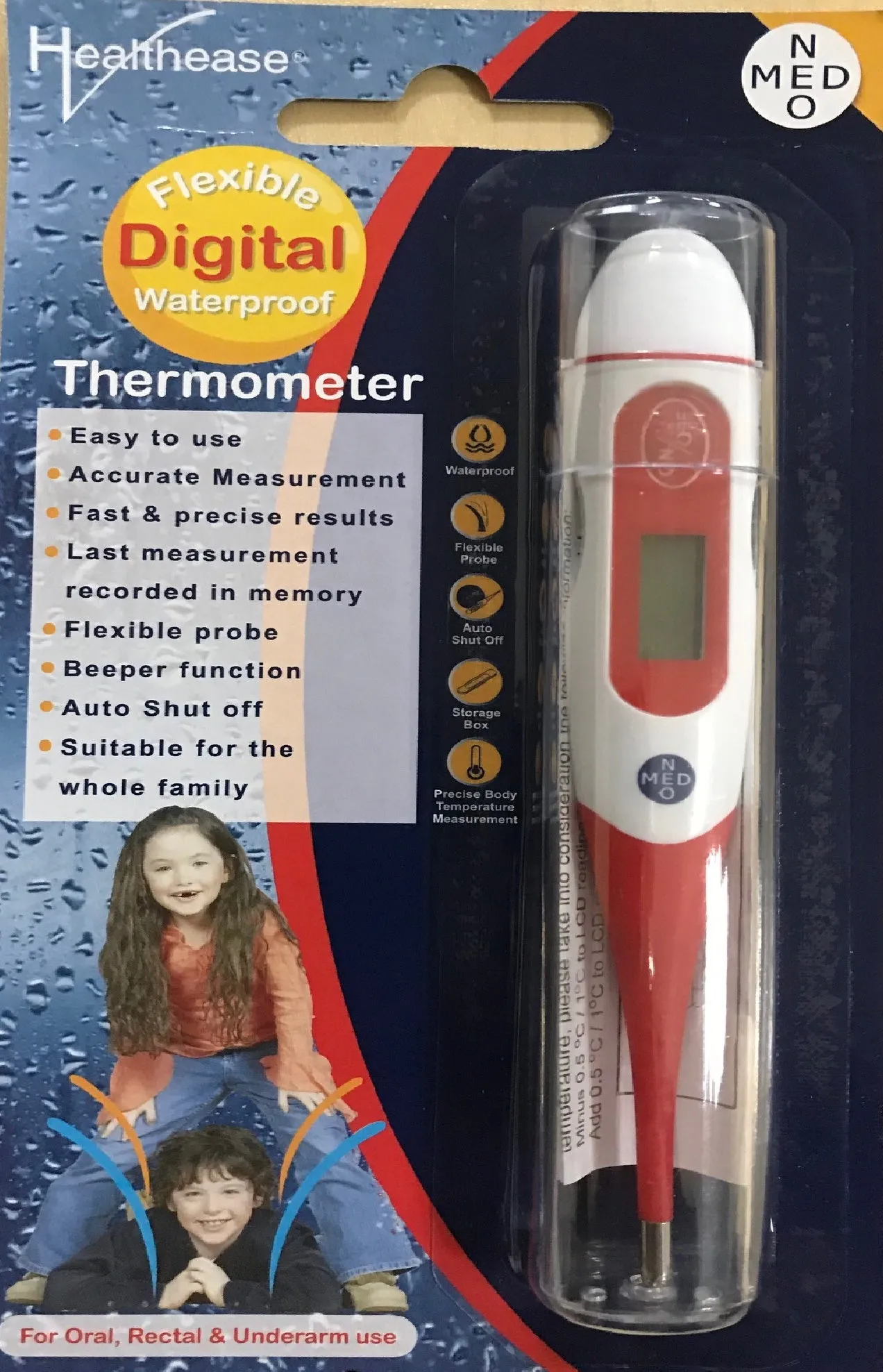 Digital Thermometer - Flexi Tip