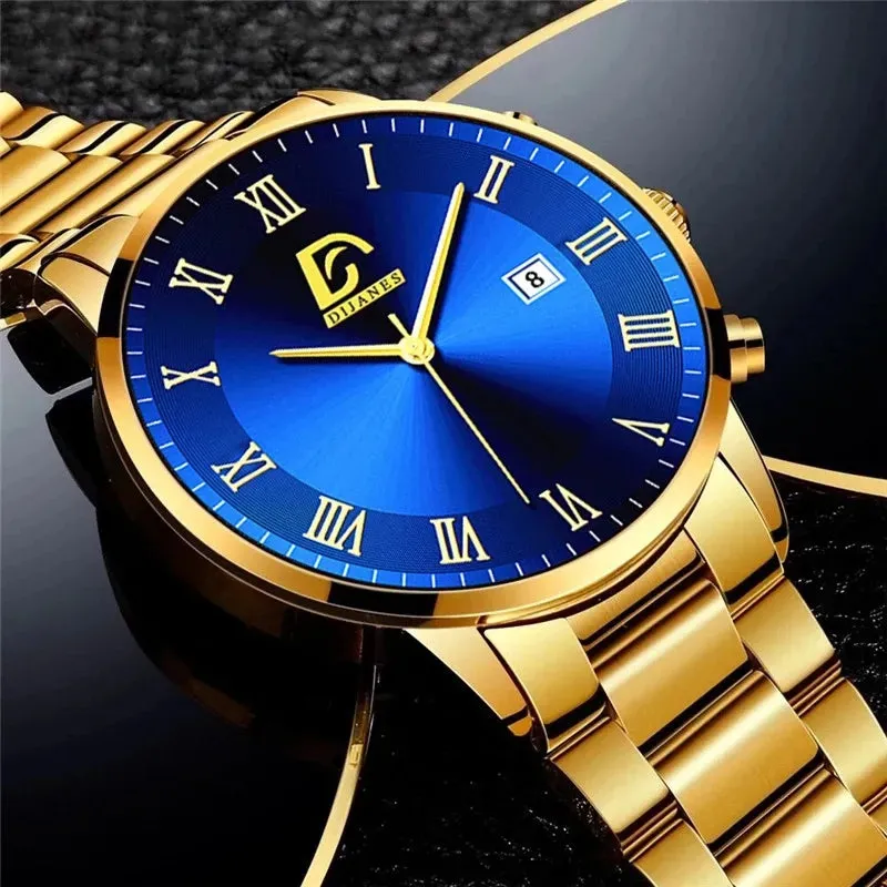 DIJANES®  Modern Sophisticated Watch   Free Bracelet