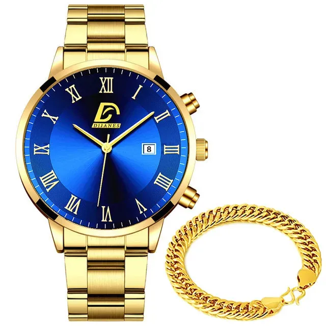 DIJANES®  Modern Sophisticated Watch   Free Bracelet