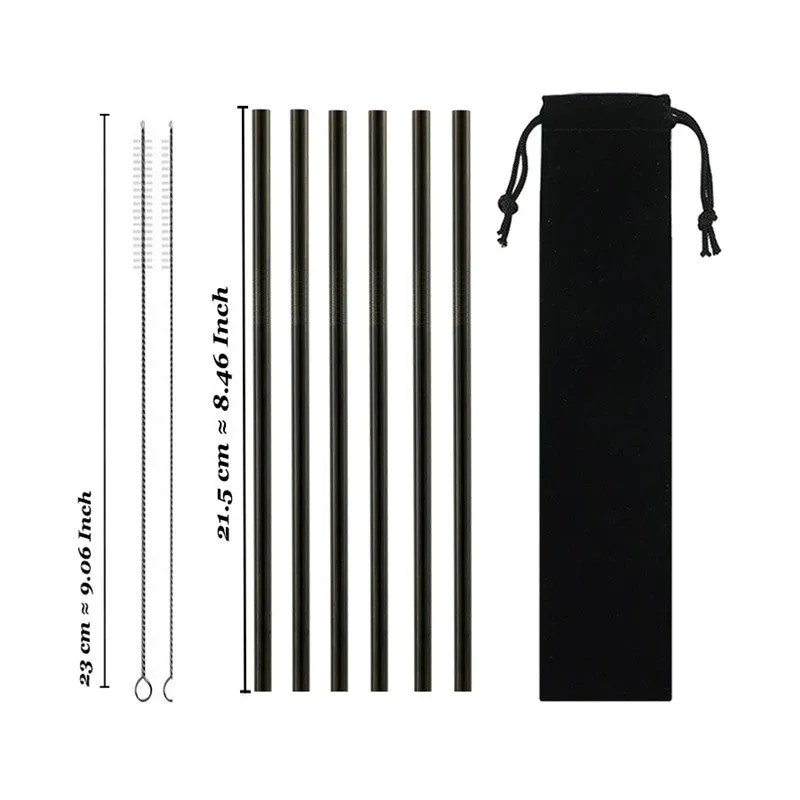 Drinking stainless steel straws