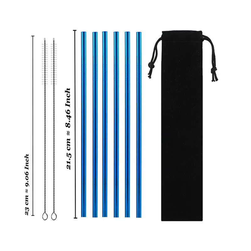 Drinking stainless steel straws