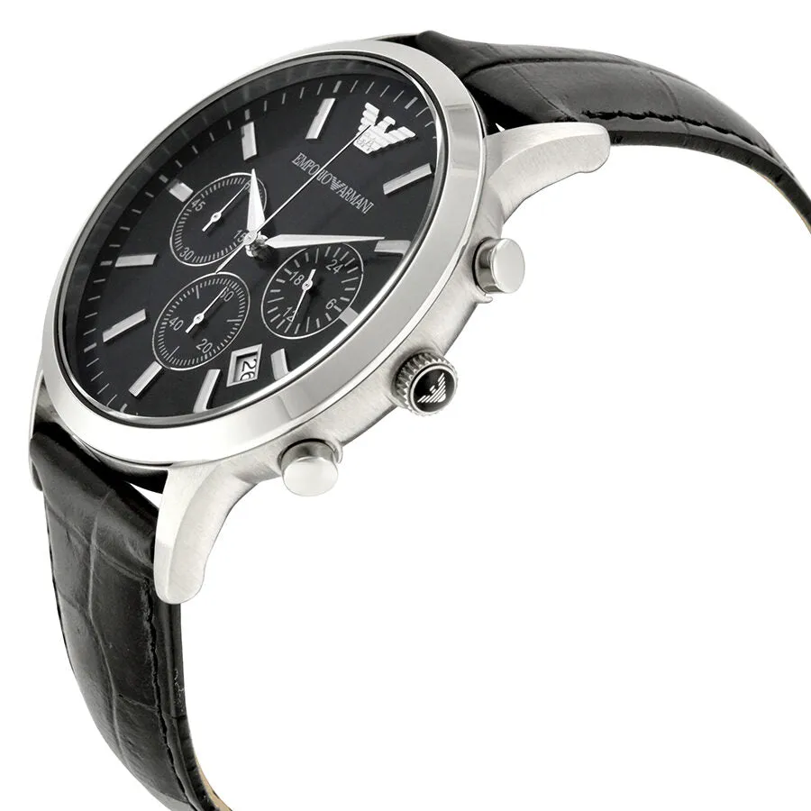 Emporio Armani Chronograph Black Dial Men's Watch AR2447