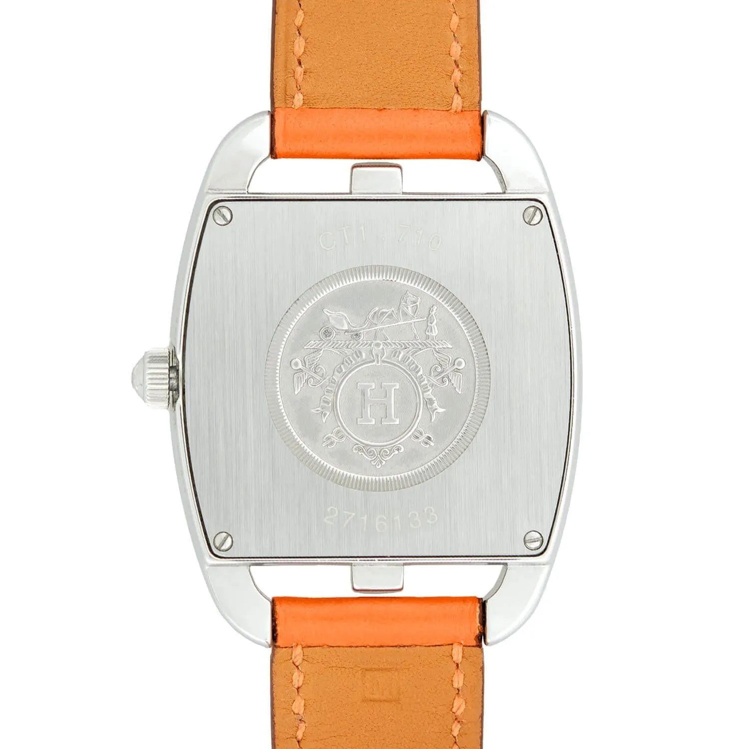 Estate Hermes Cape Cod Tonneau Wrap-Around Watch