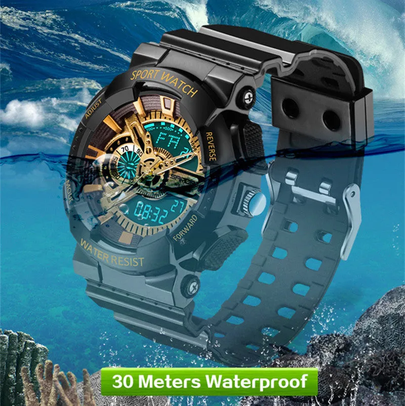 Fashion watches men watch waterproof sport military G style S Shock watches men's luxury brand