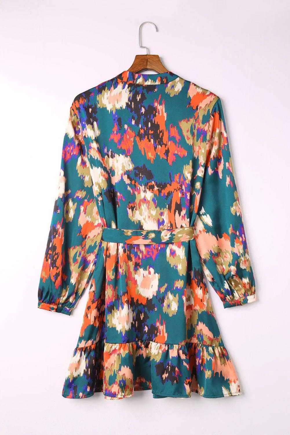 Flounce Hem Dress