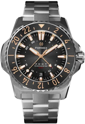 Formex REEF GMT Black and Gold Ceramic Bezel