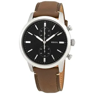 Fossil Townsman Chronograph Black Dial Men's Watch FS5280