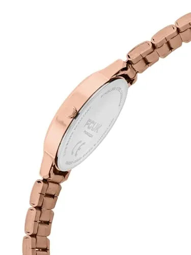 French Connection Analog Rose Gold Dial Women's Watch-FK00022A