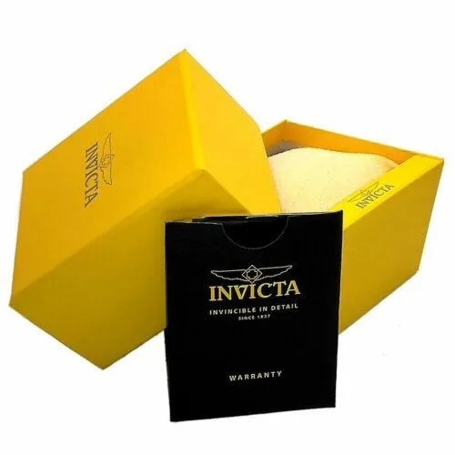 Invicta 22414 Men's Pro Diver Chronograph Black Dial Yellow Gold Steel Bracelet Watch