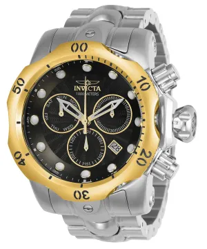 Invicta 23889 Men's Venom Gold Bezel Chronograph Steel Dive Watch