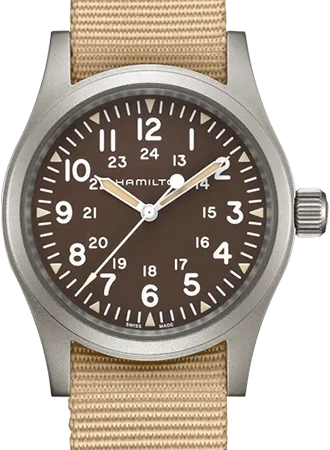 Khaki Field Mechanical Handwinding Brown 38 Ref. H69439901