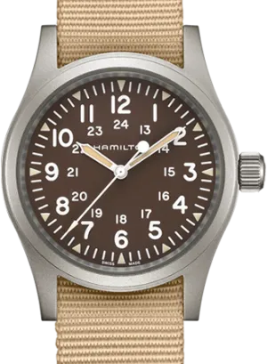 Khaki Field Mechanical Handwinding Brown 38 Ref. H69439901