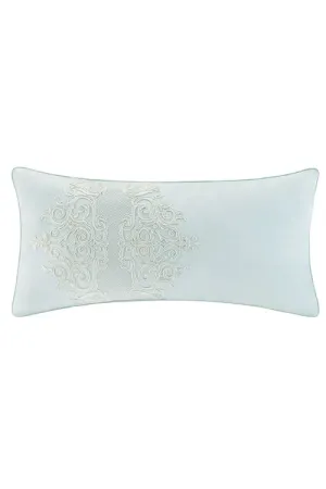 Mantones De Manila Oblong Embroidered Pillow