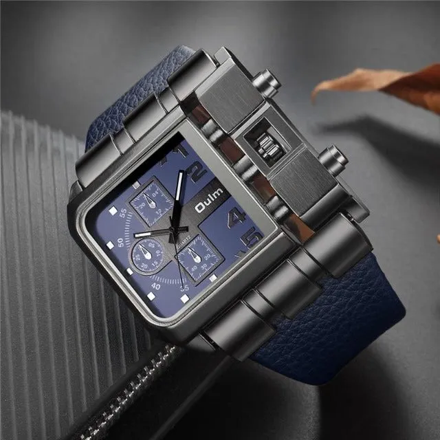 Men's Casual Leather Watch