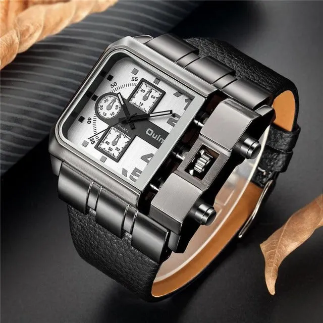 Men's Casual Leather Watch