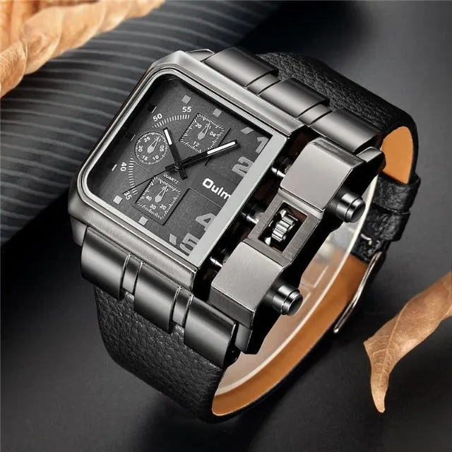 Men's Casual Leather Watch