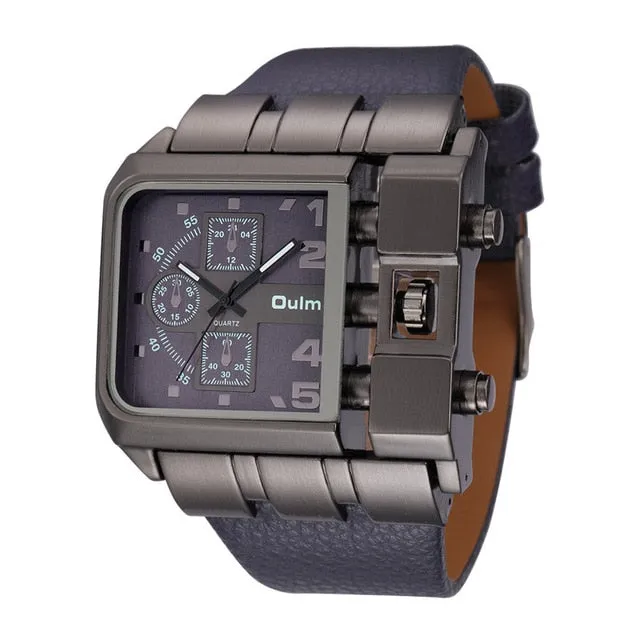 Men's Casual Leather Watch