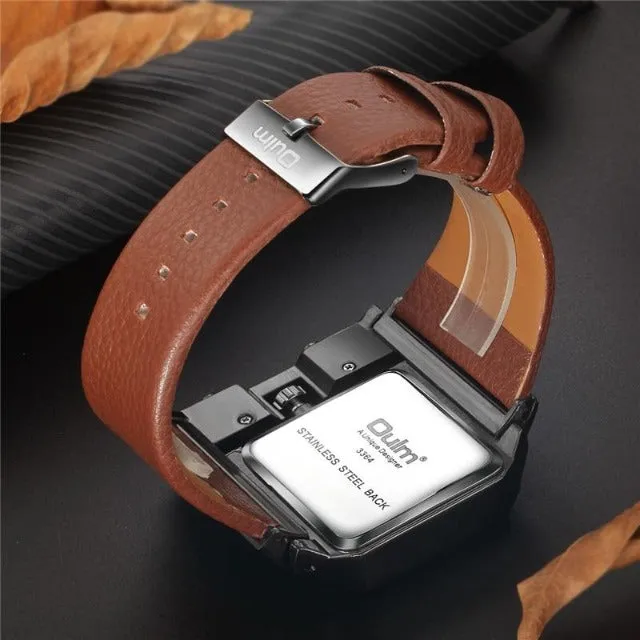 Men's Casual Leather Watch