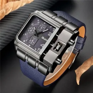 Men's Casual Leather Watch