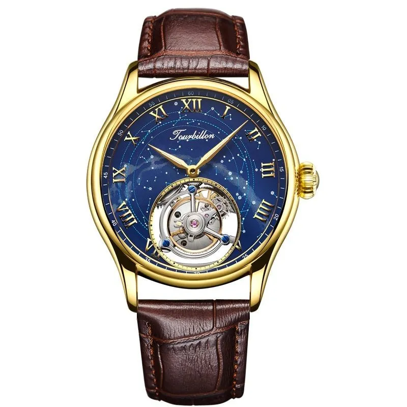 Men's Tourbillon Mechanical Watch