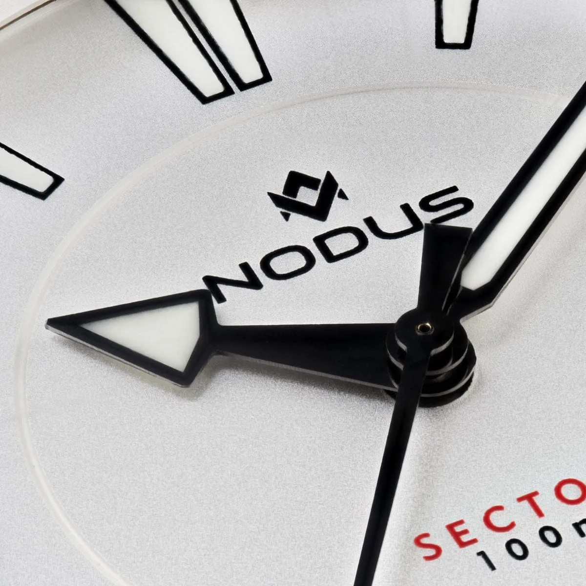 Nodus Sector Dive Automatic Watch - Pearl Dial - DLC Bezel