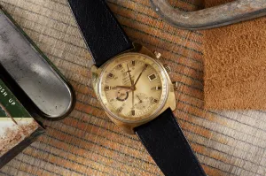 Omega Seamaster Chronograph Gold Plate