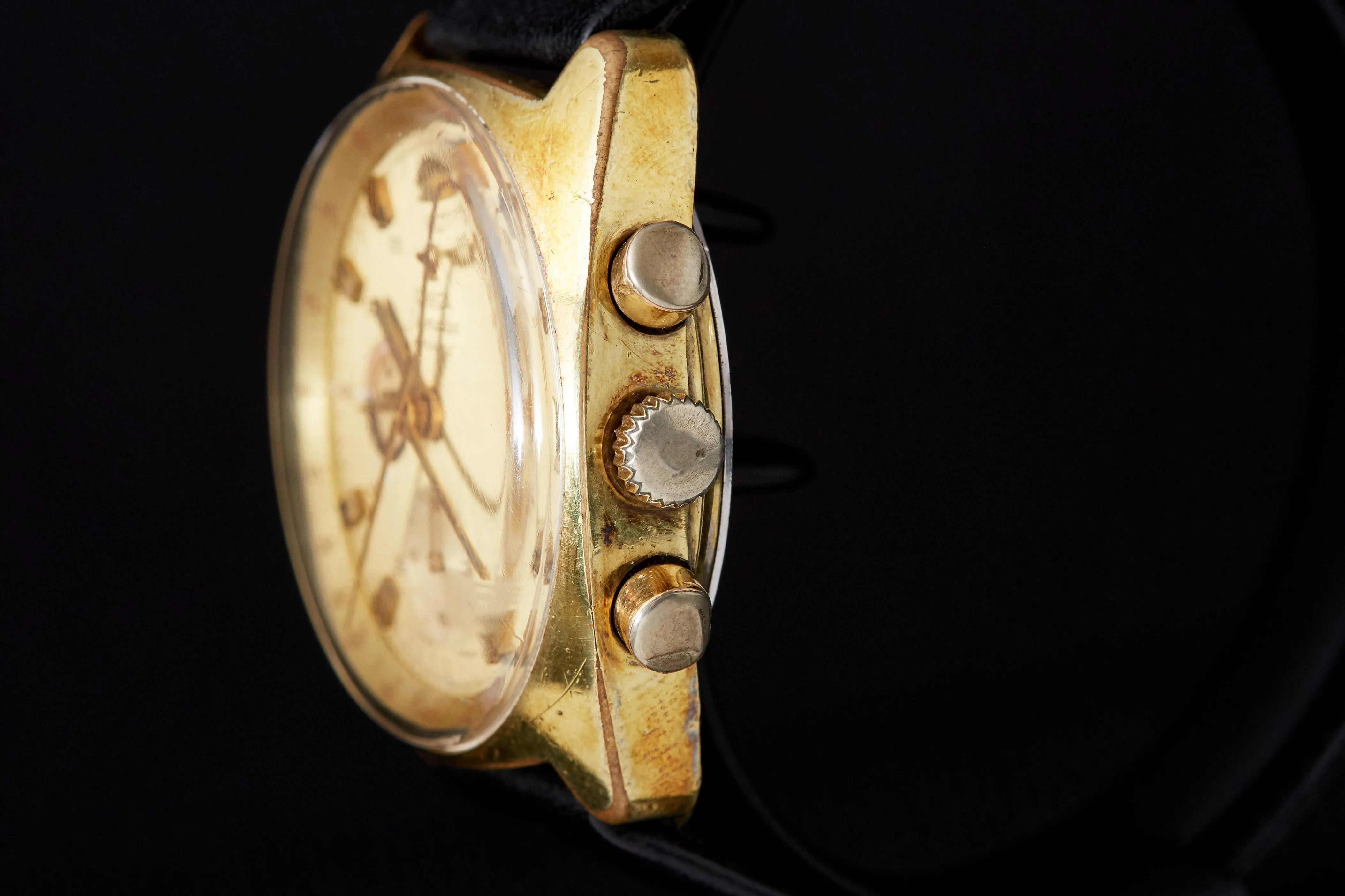 Omega Seamaster Chronograph Gold Plate