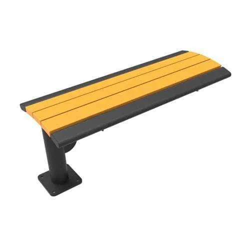 Phoenix Cantilever Park Bench - Recycled Plastic