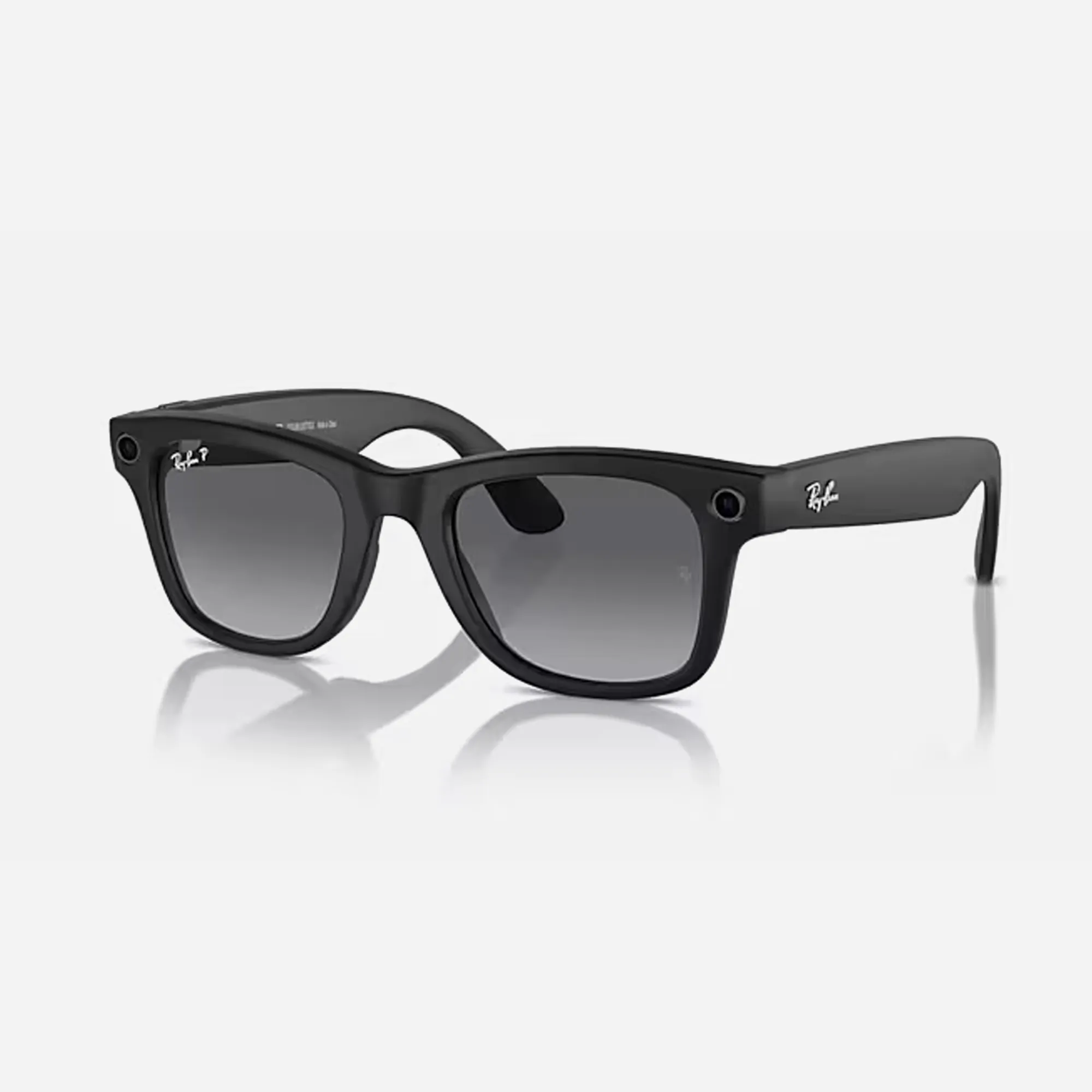 Ray Ban Meta Smart Glasses - Wayfarer Matte Black Graphite Lenses