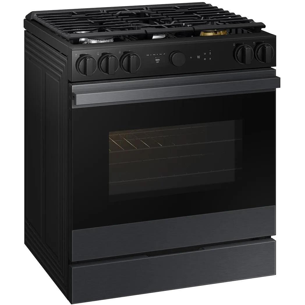 Samsung 6.0 cu. ft. Bespoke Smart Slide-In Gas Range NSG6DG8500MT/AA