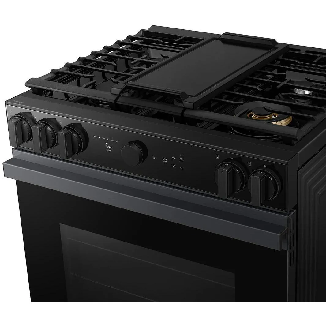 Samsung 6.0 cu. ft. Bespoke Smart Slide-In Gas Range NSG6DG8500MT/AA