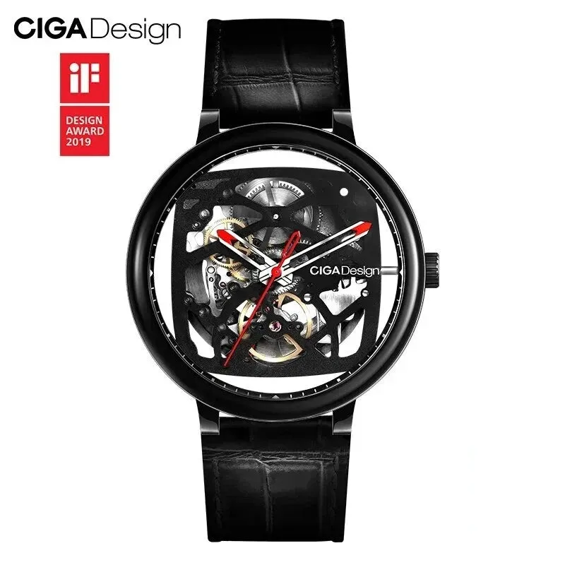 Skeleton Watch Men Automatic Mechanical Wrist Watches 316L Stainless Steel Case Sapphire Crystal Timepiece Unisex