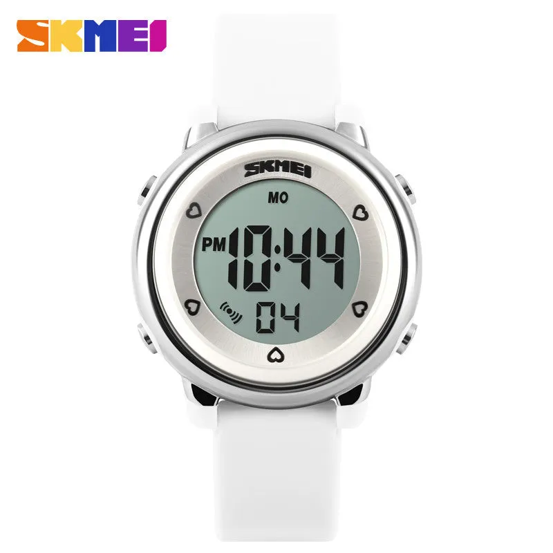 SKMEI Children watch LED Digital Sports Relojes Mujer Boys girls fashion Kids Cartoon Jelly Waterproof Relogio Feminino