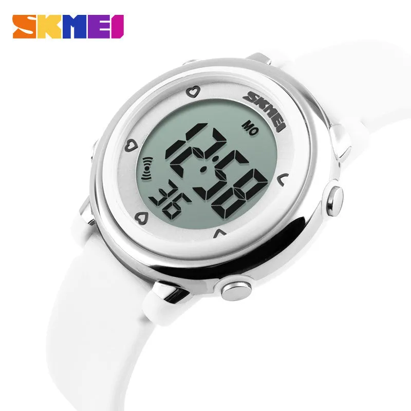 SKMEI Children watch LED Digital Sports Relojes Mujer Boys girls fashion Kids Cartoon Jelly Waterproof Relogio Feminino